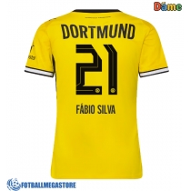 Fotballdrakt Dame Borussia Dortmund Fabio Silva #21 Hjemmedrakt 2026-27 Kortermet